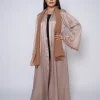 Premium crepe abaya with a matching sheila