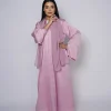 Premium silk abaya with a matching sheila