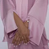 Premium silk abaya with a matching sheila