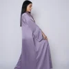 Premium silk abaya with a matching sheila