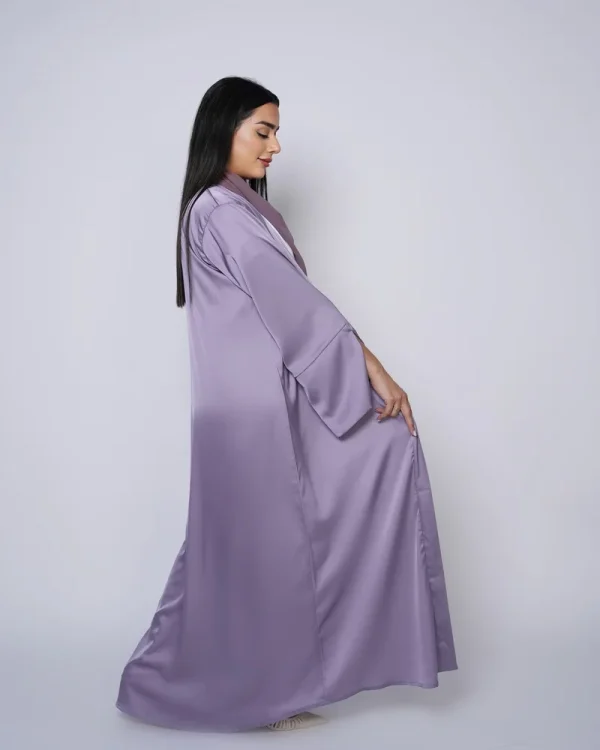 Premium silk abaya with a matching sheila