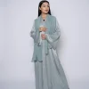 Premium crepe abaya with a matching sheila