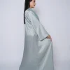Premium silk abaya with a matching sheila