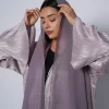 Premium crepe abaya with a matching sheila