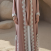 Premium nada fabric abaya with lace detail