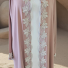 LAce abaya made in premium nada fabric