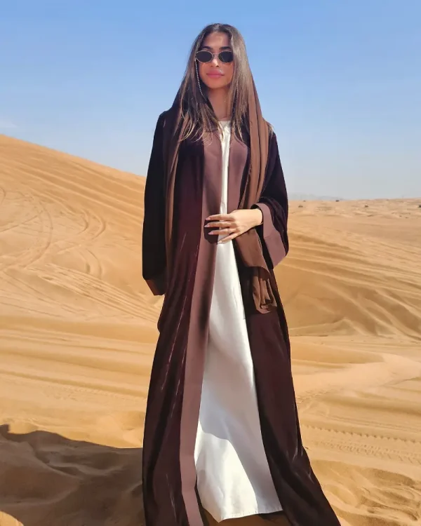 Noor velvet collection made from premium light weight velvet fabric and matching chiffon sheila